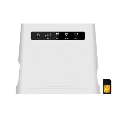 4G LTE Home Router 300Mbps مفتوح مع فتحة لبطاقة SIM 4 قطع هوائيات غير قابلة للفصل