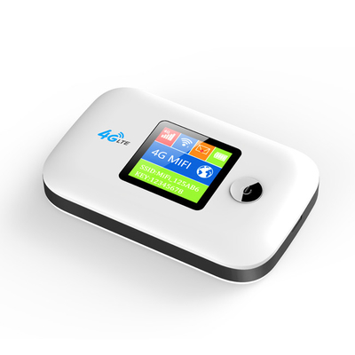 Pocket MiFi Unlocked Mobile Wifi Router مع شاشة LCD بفتحة بطاقة Sim