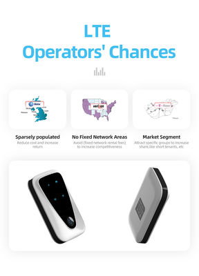 راوتر بوكيت CAT4 4G LTE واي فاي هوت سبوت 4 مؤشر LED Mifi راوتر