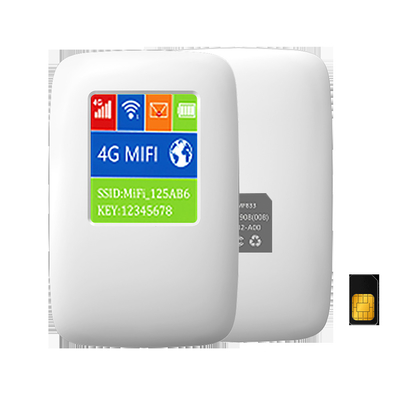 Cat4150Mbps MiFi Mobile 4G Router واجهة USB شحن بطارية 3000MAh لا تحتاج إلى تكوين