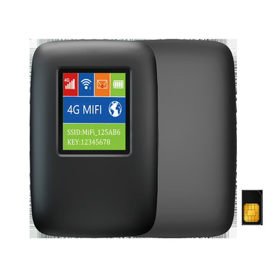2700mAh-3000mAh 4G Lte MiFi Router 150Mbps 4G Mobile WiFi Hotspot 15 جهازًا مع شاشة LCD