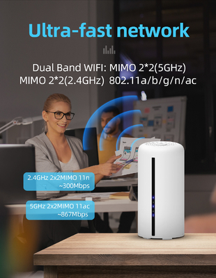 راوتر WiFi 6 خارجي 5G مع 2 Gigabit Lan Ports Hotel