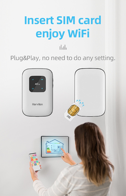 راوتر 3G 2G Pocket 4G WiFi مع فتحة بطاقة SIM لمشغل الاتصالات