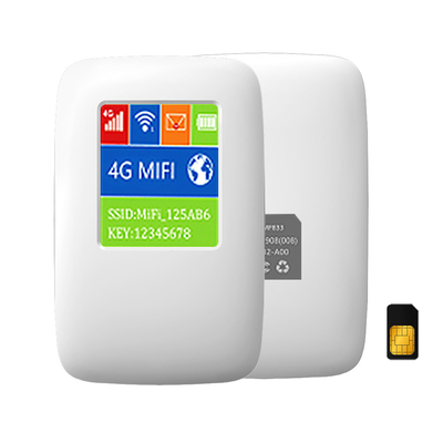 3000mAh 4G LTE Wireless MiFi Router WIFI Hotspot مع شاشة LCD الفرقة الدولية