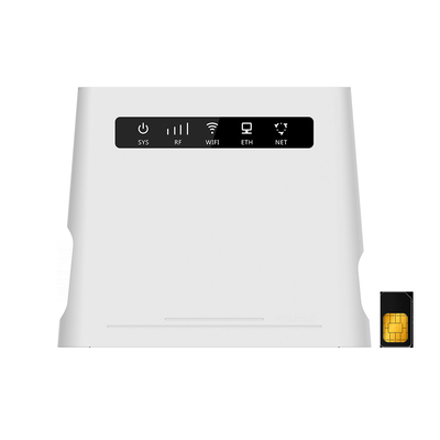 راوتر لاسلكي CPE Lte غير مقفول 300Mbps CAT4 مع فتحة لبطاقة SIM FDD TDD وهوائيات إضافية