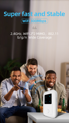 مشغل اتصالات الجيب واي فاي راوتر 4G مع فتحة بطاقة SIM
