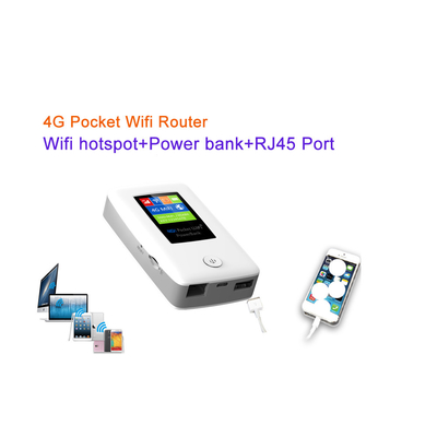 4G Pocket WIFI Hotspot Mobile WiFi Router يدعم فتح VPN مع فتحة SIM