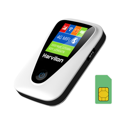 راوتر مودم 4G LTE مع نظام تشغيل Android / iOS 802.11b / g / n / ac WiFi Standard ومنفذ USB واحد