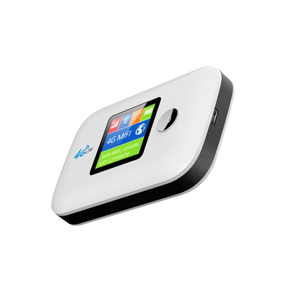 Pocket MiFi Unlocked Mobile Wifi Router مع شاشة LCD بفتحة بطاقة Sim