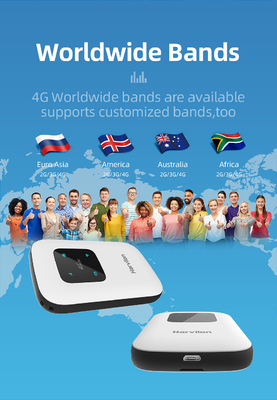 بطاقة Sim Card MiFi 4G Mobile Hotspot Router ألعاب السفر مهرجان الموسيقى المحمولة