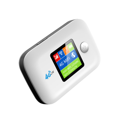 جهاز راوتر واي فاي 4G محمول غير مقفول بجيب لاسلكي MiFi مع شاشة LCD بفتحة بطاقة Sim