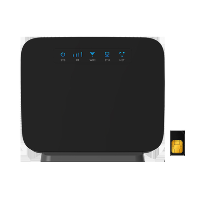 Home CPE 4G Lte داخلي راوتر مع فتحة لبطاقة SIM هوائيات خارجية مزدوجة للمكتب