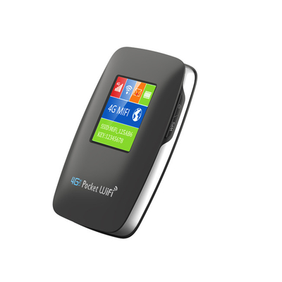 2700mAh-3000mAh 4G Lte MiFi Router 150Mbps 4G Mobile WiFi Hotspot 15 جهازًا مع شاشة LCD