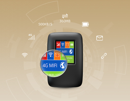 3000mAh 4G LTE Wireless MiFi Router WIFI Hotspot مع شاشة LCD الفرقة الدولية