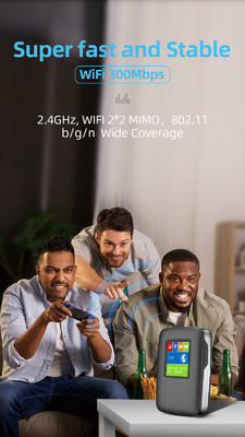 3000mAh 4G LTE Wireless MiFi Router WIFI Hotspot مع شاشة LCD الفرقة الدولية