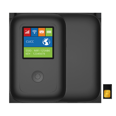 3000mAh Home 4G WIFI Router مع شاشة LCD للسفر CE